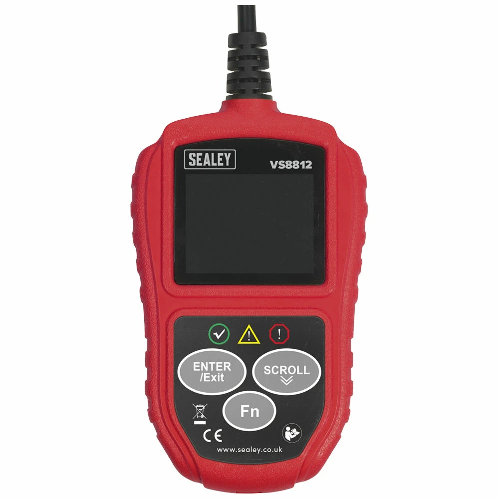 Sealey VS8812 EOBD Code Reader - Live Data 3 Sealey VS8812 EOBD Code Reader - Live Data - Image 3