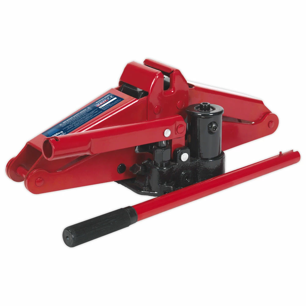 Sealey HSJ07 Hydraulic Scissor Jack 700kg 2 Sealey HSJ07 Hydraulic Scissor Jack 700kg - Image 2