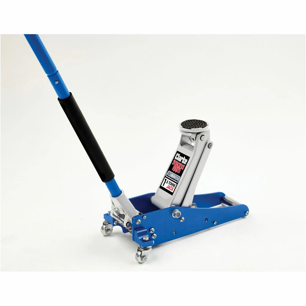 Clarke CTJ1500QL 1.5 Tonne Aluminium & Steel Quick-Lift Trolley Jack 3 Clarke CTJ1500QL 1.5 Tonne Aluminium & Steel Quick-Lift Trolley Jack - Image 3