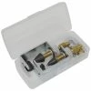 Sealey VSAC135 13 Piece Air Conditioning Pressure Test Connector Kit