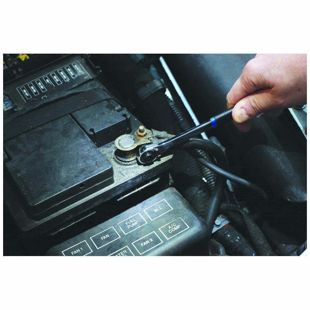 Laser 7498 Battery Terminal Ratchet Wrench 8/10mm 4 Laser 7498 Battery Terminal Ratchet Wrench 8/10mm - Image 4