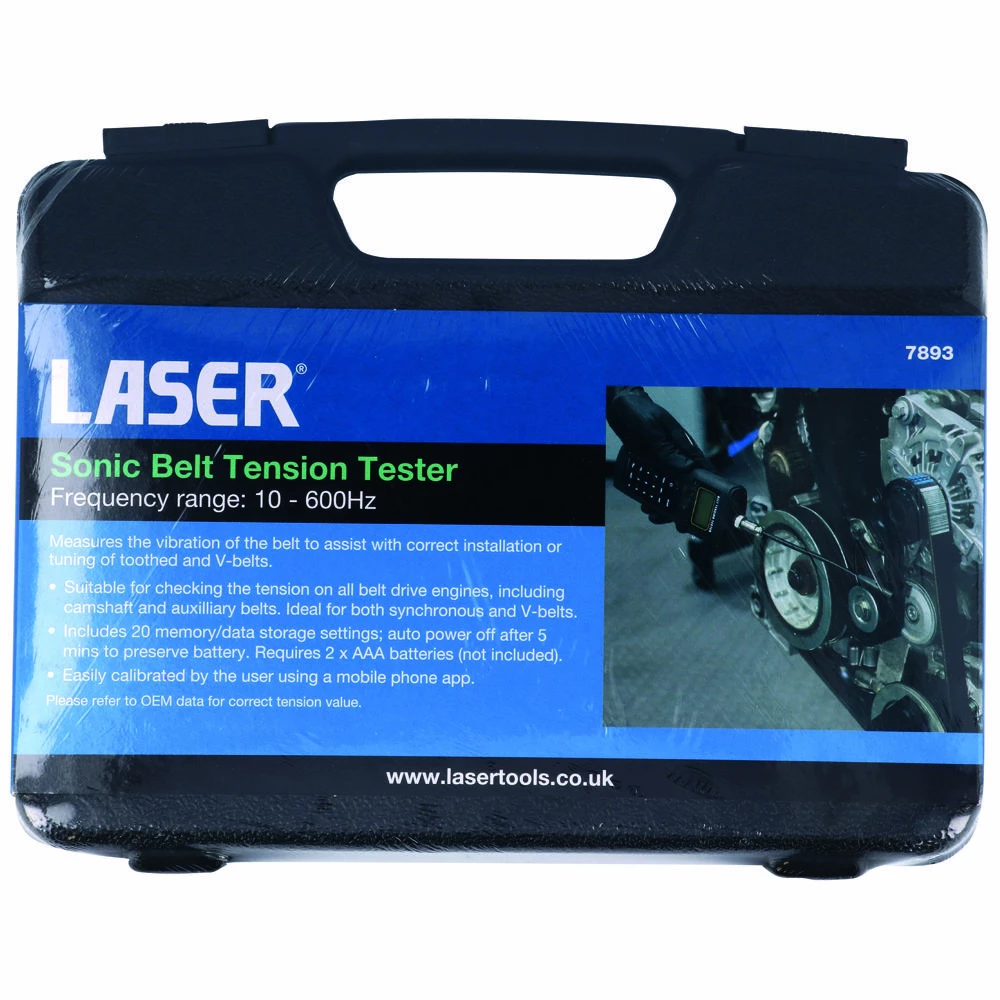 Laser Sonic Belt Tension Tester 2 Laser Sonic Belt Tension Tester - Image 2
