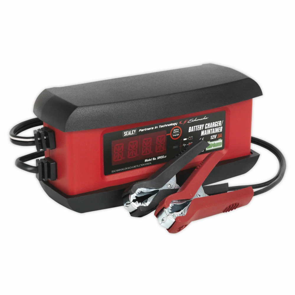 Sealey SPI3S Intelligent 3Amp 12V Lithium Battery Charger 1 Sealey SPI3S Intelligent 3Amp 12V Lithium Battery Charger