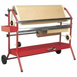 Sealey MK67 Masking Paper Dispenser 2 X 900mm Trolley