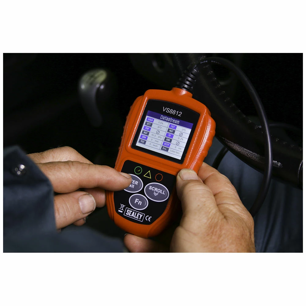 Sealey VS8812 EOBD Code Reader - Live Data 4 Sealey VS8812 EOBD Code Reader - Live Data - Image 4